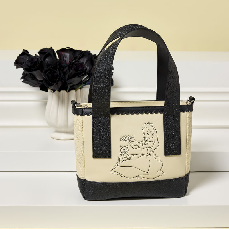 Alice in Wonderland Mini Tote Crossbody Bag, , hi-res view 3